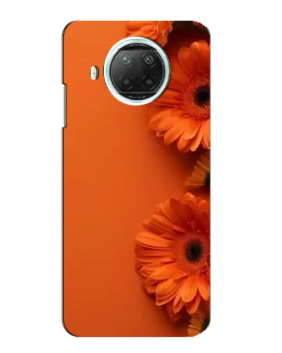 Чехол для Xiaomi Mi 10i с картинкой «Оранжевые герберы» Чехол для Xiaomi Mi 10i с картинкой «Оранжевые герберы»