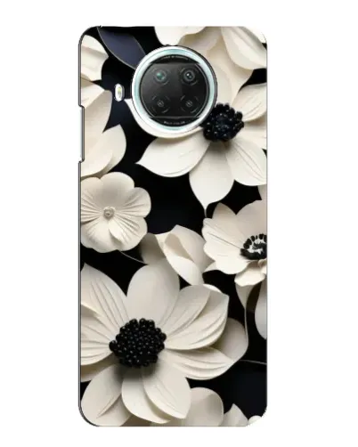 Чехол для Xiaomi Mi 10i с картинкой «Объемные белые цветы» Чехол для Xiaomi Mi 10i с картинкой «Объемные белые цветы»