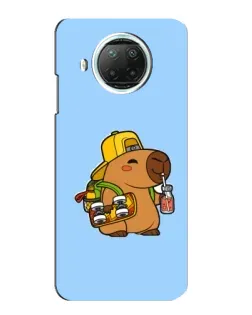 Чохол для Xiaomi Mi 10i з картинкою «Капібара на скейті» Чохол для Xiaomi Mi 10i з картинкою «Капібара на скейті»