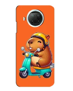 Чохол для Xiaomi Mi 10i з картинкою «Капібара на скутері» Чохол для Xiaomi Mi 10i з картинкою «Капібара на скутері»
