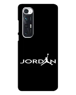 Чехол для Xiaomi Mi 10s с картинкой «Jordan White Logo»