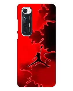 Чехол для Xiaomi Mi 10s с картинкой «Jordan Red Smoke»