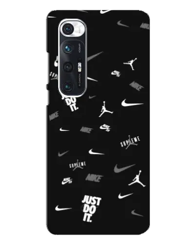 Чехол для Xiaomi Mi 10s с картинкой «Nike Black Pattern» Чехол для Xiaomi Mi 10s с картинкой «Nike Black Pattern»