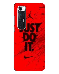 Чехол для Xiaomi Mi 10s с картинкой «Nike Just Do It»