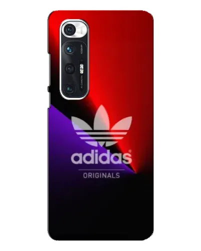 Чехол для Xiaomi Mi 10s с картинкой «Adidas Red Neon»