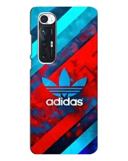 Чехол для Xiaomi Mi 10s с картинкой «Абстракция Adidas»