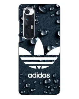 Чехол для Xiaomi Mi 10s с картинкой «Adidas Trefoil Blue»