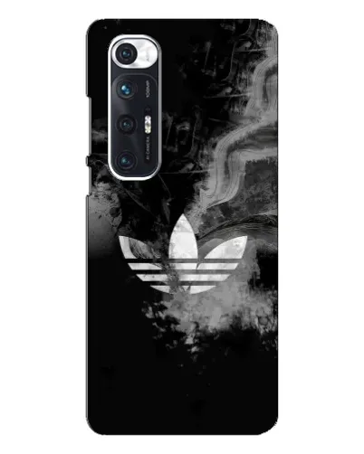 Чехол для Xiaomi Mi 10s с картинкой «Абстрактный дым Adidas»