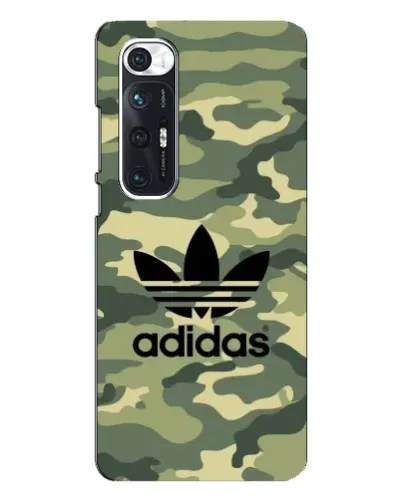 Чехол для Xiaomi Mi 10s с картинкой «Милитари стиль Adidas»