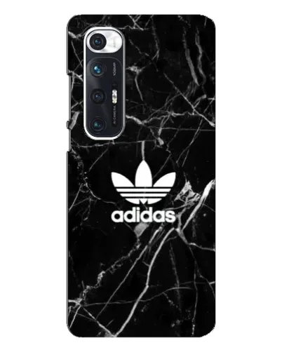 Чехол для Xiaomi Mi 10s с картинкой «Белый мрамор Adidas»
