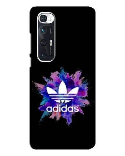 Чехол для Xiaomi Mi 10s с картинкой «Взрыв красок Adidas»