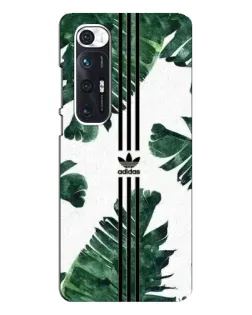 Чехол для Xiaomi Mi 10s с картинкой «Пальмовые листья адидас»