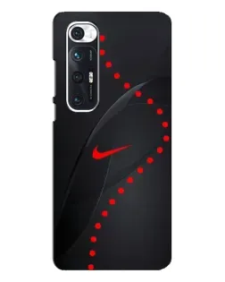 Чехол для Xiaomi Mi 10s с картинкой «Абстрактный дизайн Nike»