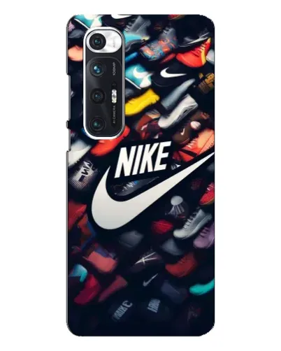 Чехол для Xiaomi Mi 10s с картинкой «Коллекция кроссовок Nike»