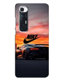 Чехол для Xiaomi Mi 10s с картинкой «Nike и суперкар»