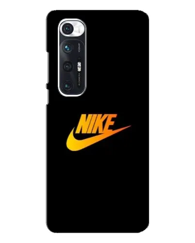 Чехол для Xiaomi Mi 10s с картинкой «Золотой логотип Nike»
