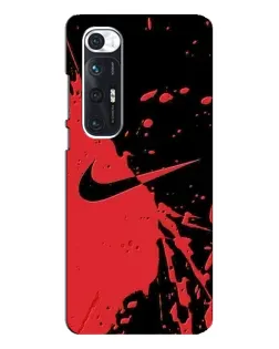 Чохол для Xiaomi Mi 10s з картинкою «Червоні бризки Nike» Чохол для Xiaomi Mi 10s з картинкою «Червоні бризки Nike»