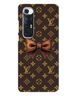 Чехол для Xiaomi Mi 10s с картинкой «LV с бантом»