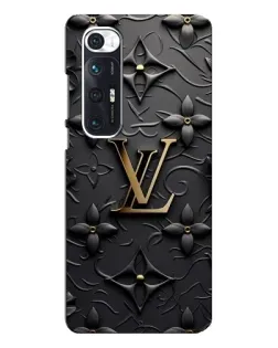 Чехол для Xiaomi Mi 10s с картинкой «Кожаная текстура LV»
