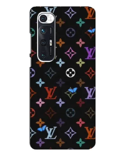 Чехол для Xiaomi Mi 10s с картинкой «Цветная монограмма LV»