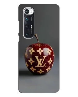 Чехол для Xiaomi Mi 10s с картинкой «Красное яблоко LV»