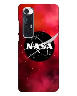 Чехол для Xiaomi Mi 10s с картинкой «NASA — красная туманность»