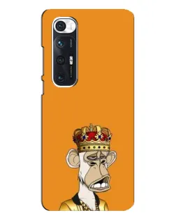 Чехол для Xiaomi Mi 10s с картинкой «Золотая обезьяна Bored Ape»