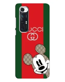 Чехол для Xiaomi Mi 10s с картинкой «Gucci — полосы и Микки» Чехол для Xiaomi Mi 10s с картинкой «Gucci — полосы и Микки»