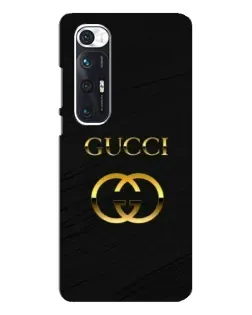Чехол для Xiaomi Mi 10s с картинкой «Золотой логотип Gucci» Чехол для Xiaomi Mi 10s с картинкой «Золотой логотип Gucci»
