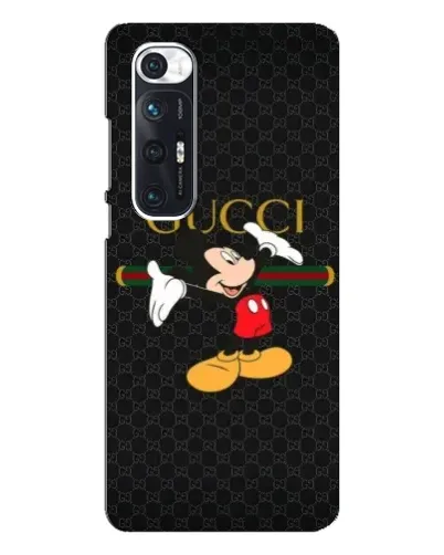 Чехол для Xiaomi Mi 10s с картинкой «Микки Маус Gucci»
