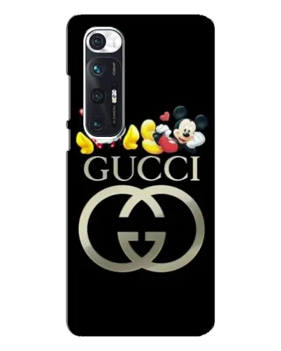Чехол для Xiaomi Mi 10s с картинкой «Gucci — герои Disney»