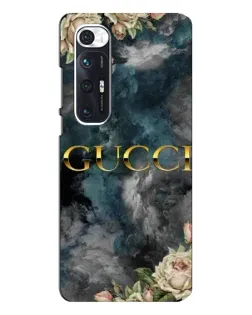 Чехол для Xiaomi Mi 10s с картинкой «Абстрактные цветы Gucci» Чехол для Xiaomi Mi 10s с картинкой «Абстрактные цветы Gucci»