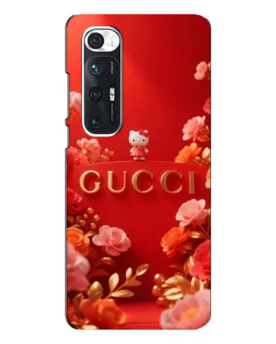 Чехол для Xiaomi Mi 10s с картинкой «Gucci — золотой сад»
