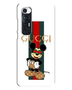 Чехол для Xiaomi Mi 10s с картинкой «Микки Маус Gucci — полосы» Чехол для Xiaomi Mi 10s с картинкой «Микки Маус Gucci — полосы»