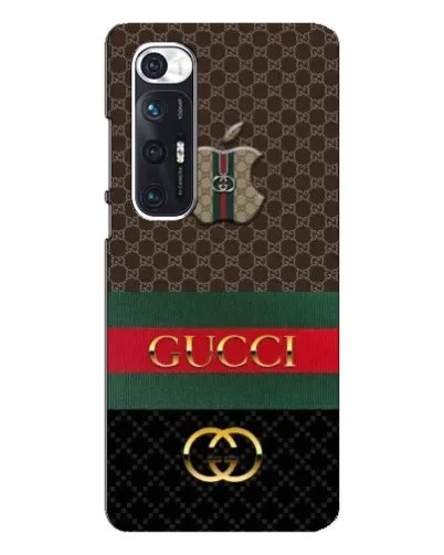 Чехол для Xiaomi Mi 10s с картинкой «Gucci — брендированный десерт»