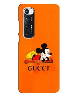 Чехол для Xiaomi Mi 10s с картинкой «Микки Маус Gucci — оранж» Чехол для Xiaomi Mi 10s с картинкой «Микки Маус Gucci — оранж»