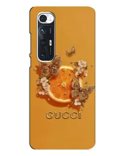 Чехол для Xiaomi Mi 10s с картинкой «Gucci — золотые бабочки» Чехол для Xiaomi Mi 10s с картинкой «Gucci — золотые бабочки»