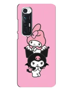 Чехол для Xiaomi Mi 10s с картинкой «My Melody и Kuromi» Чехол для Xiaomi Mi 10s с картинкой «My Melody и Kuromi»