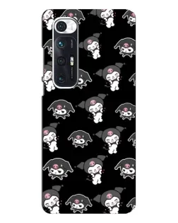 Чехол для Xiaomi Mi 10s с картинкой «Черный паттерн Kuromi» Чехол для Xiaomi Mi 10s с картинкой «Черный паттерн Kuromi»