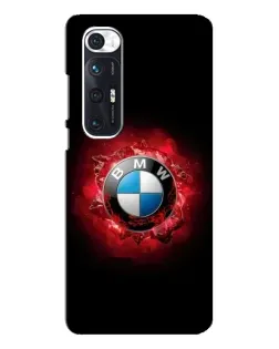 Чехол для Xiaomi Mi 10s с картинкой «Логотип BMW — вспышка»