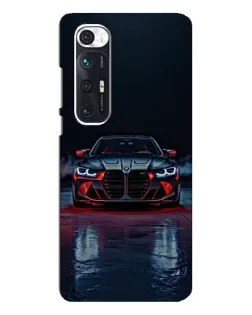 Чехол для Xiaomi Mi 10s с картинкой «BMW на мокрой дороге»