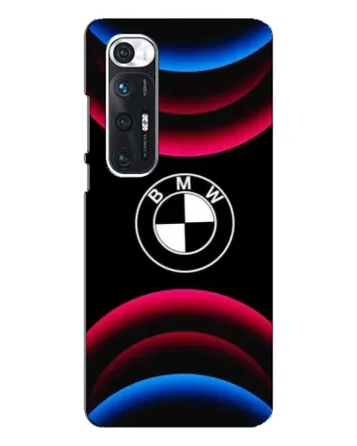 Чехол для Xiaomi Mi 10s с картинкой «Логотип BMW и неоновые дуги» Чехол для Xiaomi Mi 10s с картинкой «Логотип BMW и неоновые дуги»