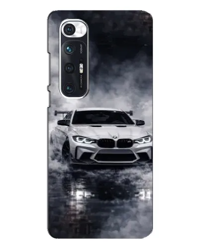Чехол для Xiaomi Mi 10s с картинкой «BMW сквозь туман» Чехол для Xiaomi Mi 10s с картинкой «BMW сквозь туман»