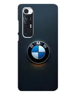 Чехол для Xiaomi Mi 10s с картинкой «Логотип BMW — минимализм»