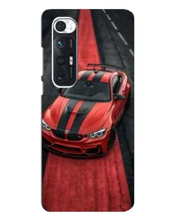 Чехол для Xiaomi Mi 10s с картинкой «BMW на красной дорожке»