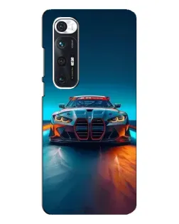 Чехол для Xiaomi Mi 10s с картинкой «BMW — огни неона» Чехол для Xiaomi Mi 10s с картинкой «BMW — огни неона»