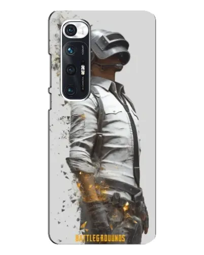 Чехол для Xiaomi Mi 10s с картинкой «PUBG — боец в пыли»