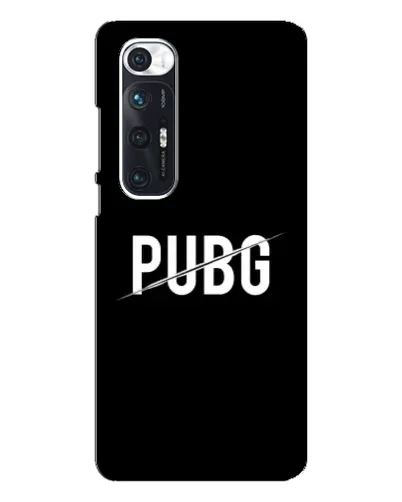 Чехол для Xiaomi Mi 10s с картинкой «PUBG — белый логотип»