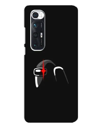 Чехол для Xiaomi Mi 10s с картинкой «Among Us шлем»