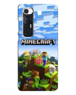 Чехол для Xiaomi Mi 10s с картинкой «Minecraft классический мир»